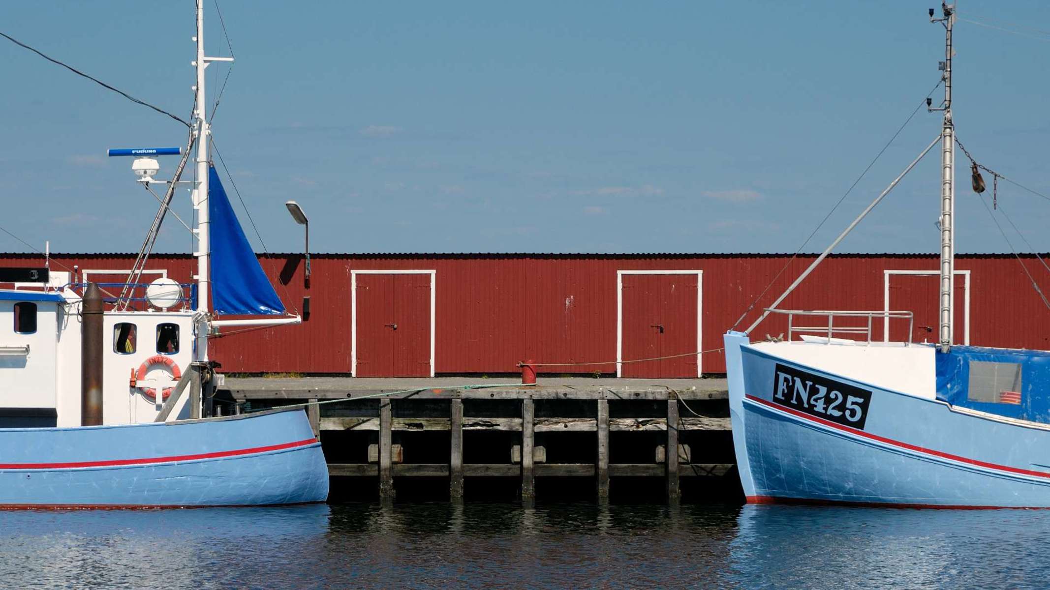 Laesoe Brand Forsikring Havn Fiskekuttere